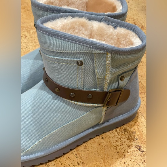 JINSOLE - BLUE - BOOTIES by CAPE ROBBIN Size 7.5 New never worn - Picture 9 of 16